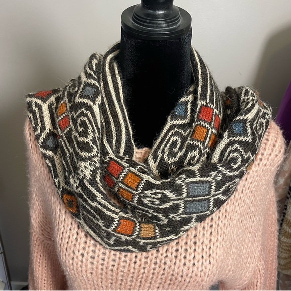 INTIWARA 100% Alpaca Scarf Hand Made In Bolivia - Picture 8 of 8